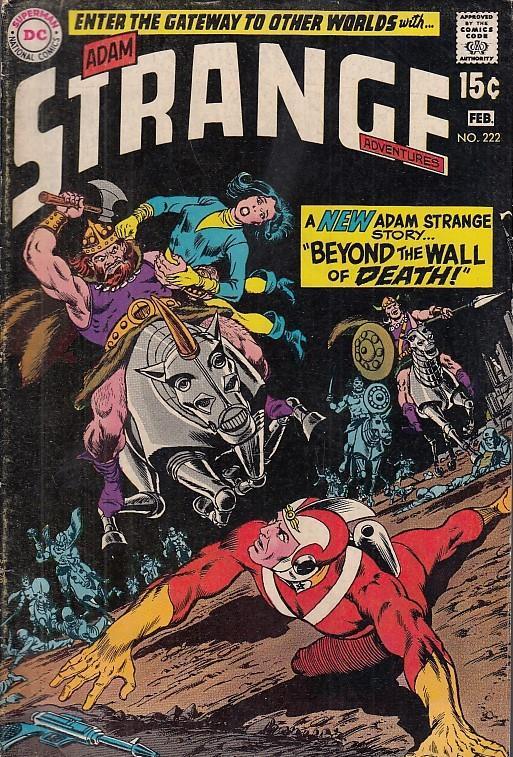 Adam Strange Adventures N.222 - copertina