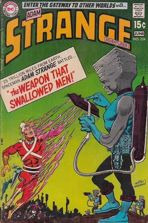 Adam Strange Adventures N.224 - copertina