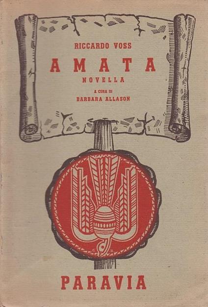 Amata - Riccardo Voss - copertina