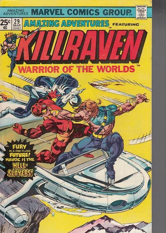 Amazing Adventures Killraven N.29 - copertina