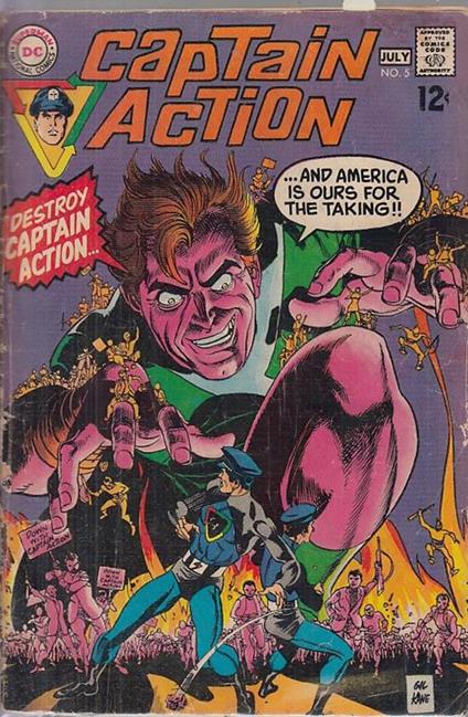 Captain Action N.5 - copertina