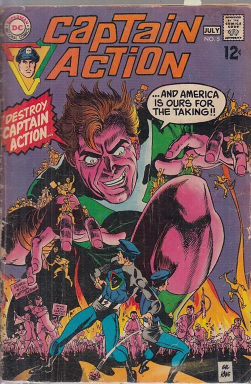 Captain Action N.5 - copertina