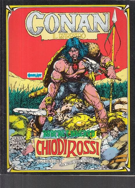 Conan il Barbaro Chiodirossi - copertina