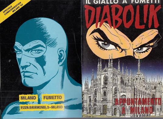 Diabolik Appuntamento a Milano - copertina