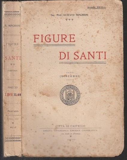 Figure di Santi - Gustavo Minchioni - copertina