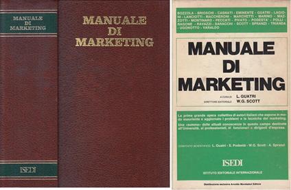 Manuale di Marketing - Luigi Guatri,Walter Scott - copertina