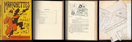 Marionettes Easy To Make Fun To Use - Edith Flack Ackley - copertina