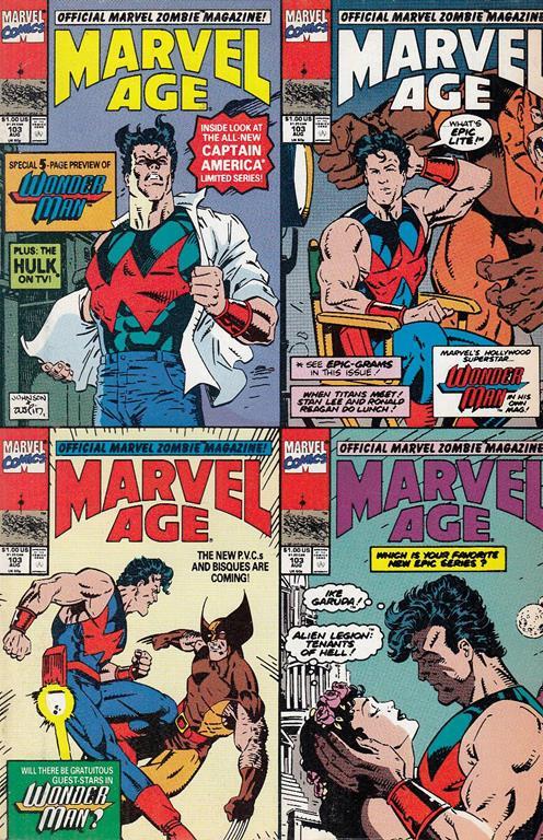 Marvel Age N.103 - copertina