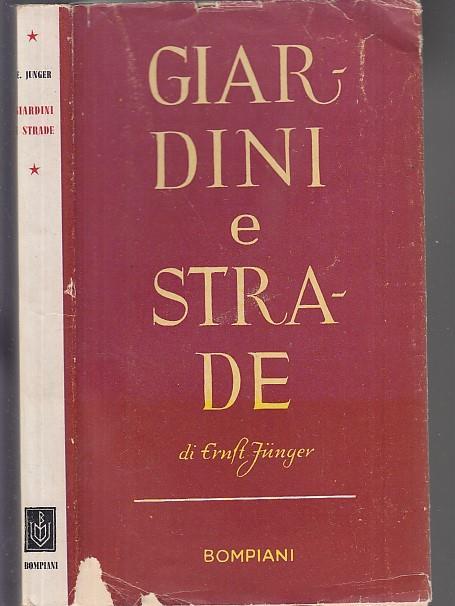 Strade e Giardini - Ernst Jünger - copertina