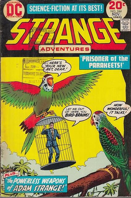 Strange Adventures N.244 - copertina