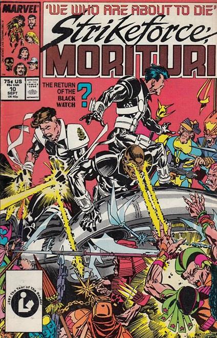 Strikeforce Morituri N.10 - copertina
