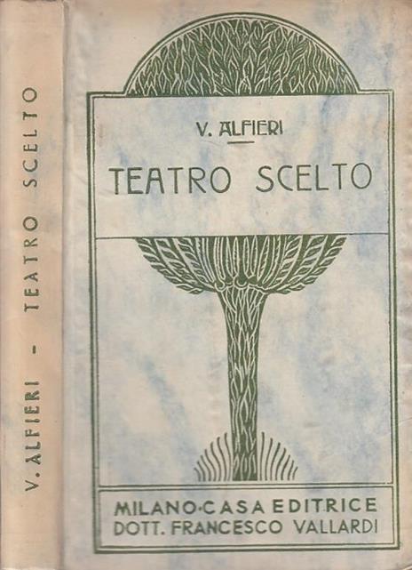 Teatro Scelto - Vittorio Alfieri - copertina