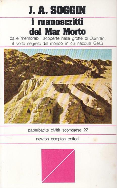 I Manoscritti del Mar Morto - J. Alberto Soggin - copertina