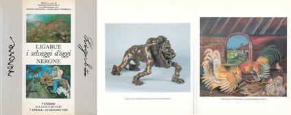 I Selvaggi d'Oggi: Ligabue Nerone Mostra - Marzio Dall'Acqua - copertina