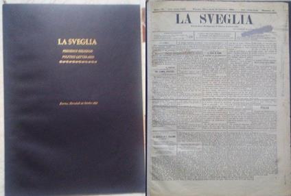 La Sveglia Parma Mercoledì 14 Ottobre 1891 Periodico Religioso Politivo Wpr - copertina
