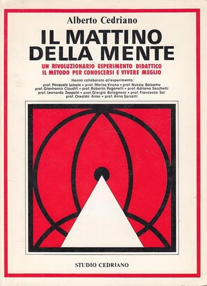 Il Mattino Della Mente - Alberto Cedriano - copertina