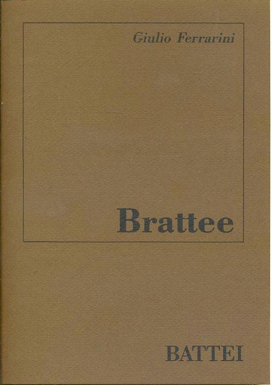 Brattee - Giulio Ferrarini - copertina