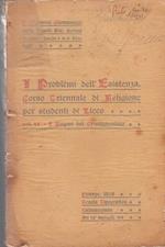 I Problemi Dell'Esistenza (Corso Di Religione Volume Ii)