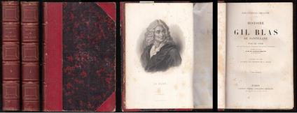 Histoire De Gil Blas De Santillane 2 Volumi - Le Sage - copertina