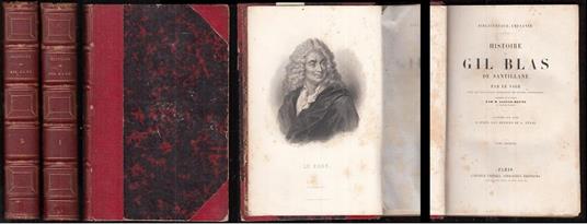 Histoire De Gil Blas De Santillane 2 Volumi - Le Sage - copertina