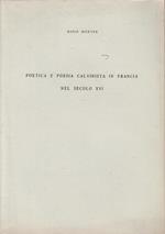Poetica E Poesia Calvinista In Francia Nel Secolo Xvi