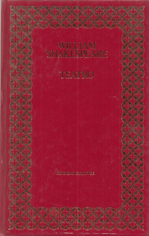 Teatro Scelto - William Shakespeare - copertina