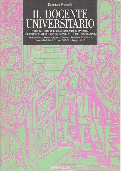 Il Docente Universitario - copertina