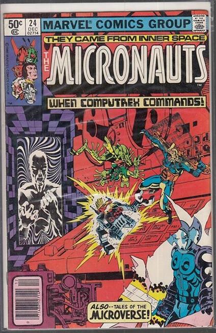 The Micronauts N.24 - copertina