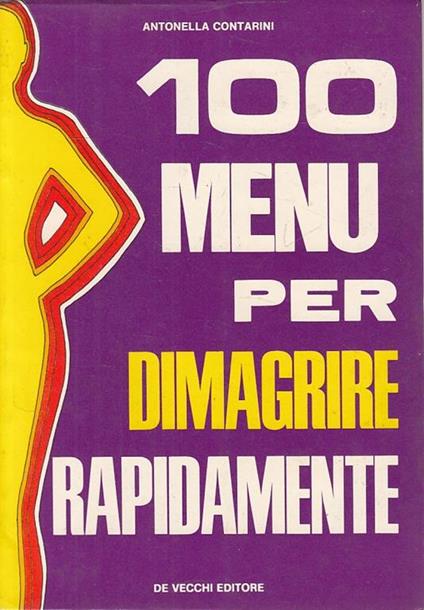100 Menu Per Dimagrire Rapidamente - copertina