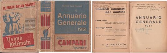 Annuario Generale 1951 - copertina