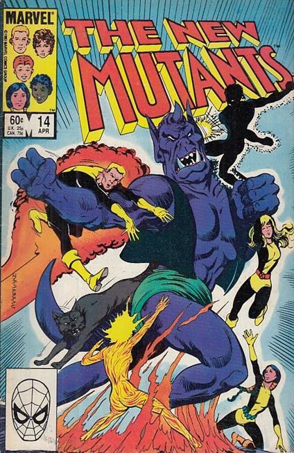 New Mutants N.14 Ottimo - copertina