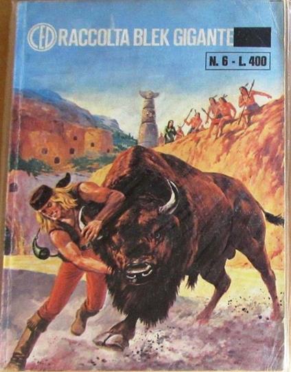 Raccolta Miki Blek Gigante Blocco 4 Numeri Offerta - copertina