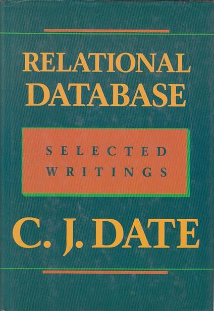 Relational Database. Selected Writings In English - copertina