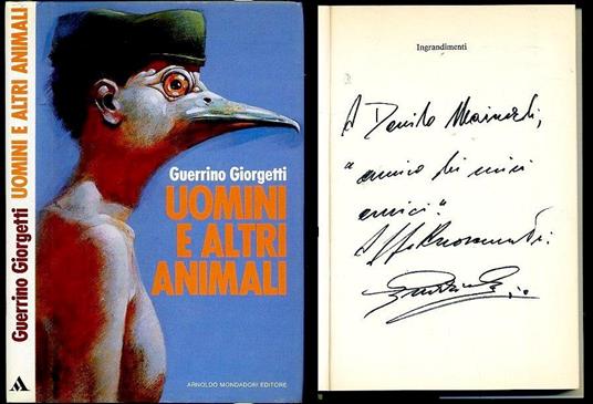 Uomini E Altri Animali - copertina