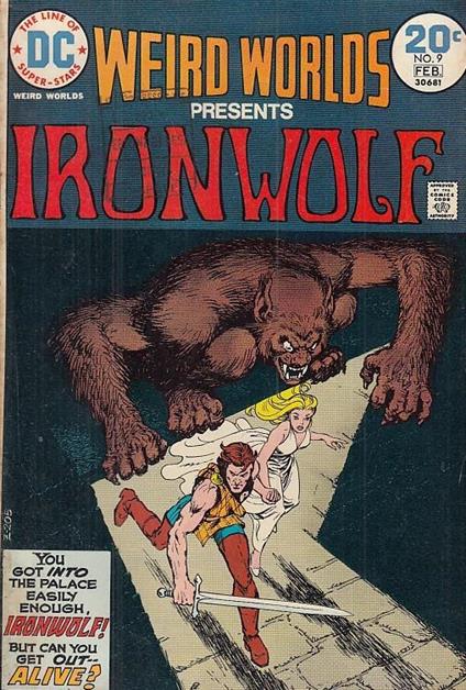 Weird Worlds Presents Iron Wolf Ironwolf N.9 - copertina