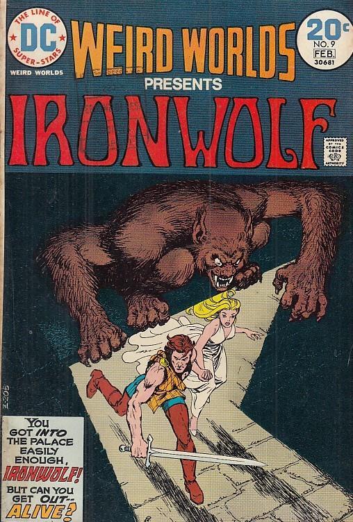 Weird Worlds Presents Iron Wolf Ironwolf N.9 - copertina
