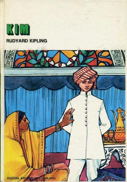 Kim Illustrato - Rudyard Kipling - copertina