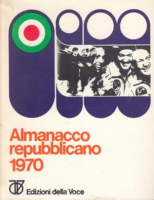 Almanacco Repubblicano 1970 - copertina