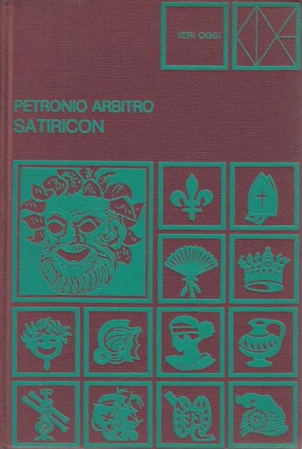 Satiricon - Arbitro Petronio - copertina