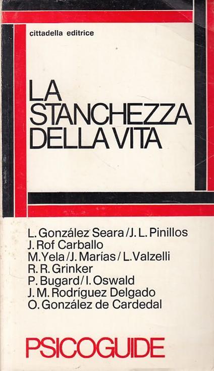 La Stanchezza Della Vita - copertina