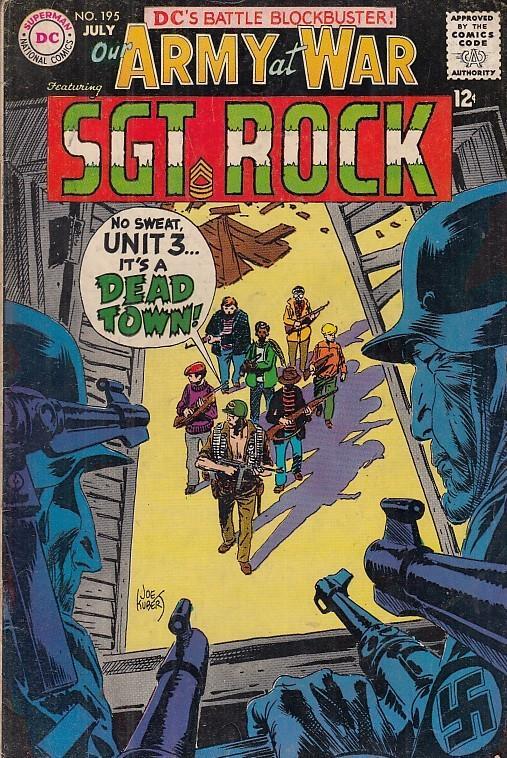 Our Army At War Sgt. Rock N.195 - copertina