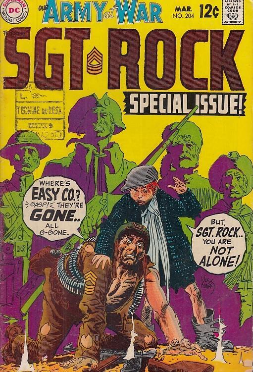 Our Army At War Sgt. Rock N.204 - copertina