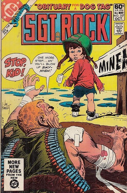 Sgt. Rock N.357 - copertina