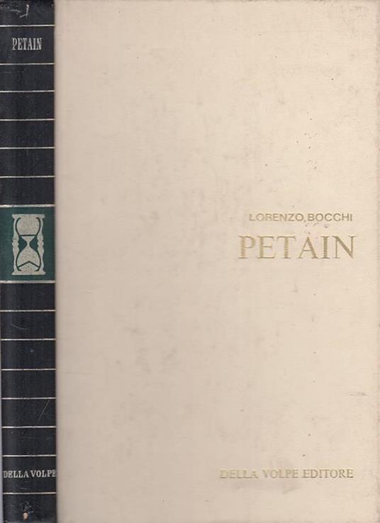 Petain - Lorenzo Bocchi - copertina