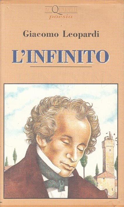 L' infinito - Giacomo Leopardi - copertina