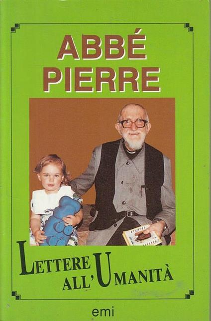 Lettere all'umanità - Abbé Pierre - copertina