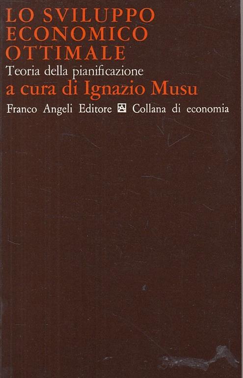 Sviluppo Economico Ottimale Teoria - Ignazio Musu - copertina