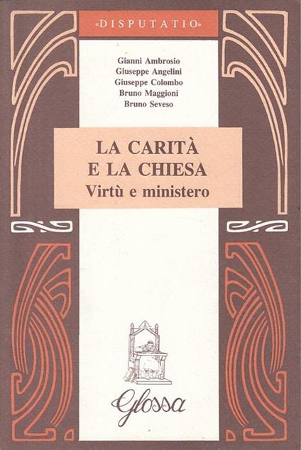 La Carità E La Chiesa - copertina