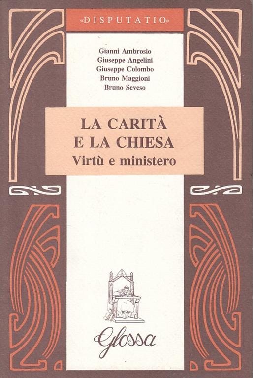 La Carità E La Chiesa - copertina