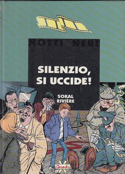 Notti Nere Silenzio Si Uccide! - Sokal Riviere - copertina